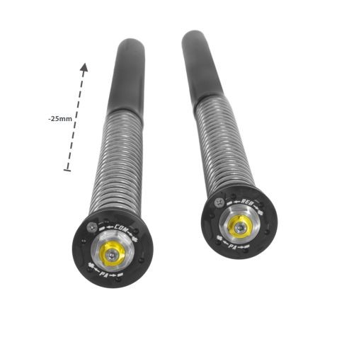 Touratech Suspension Cartridge Kit lowering -25mm for KTM 790/890 Adventure (2019-)