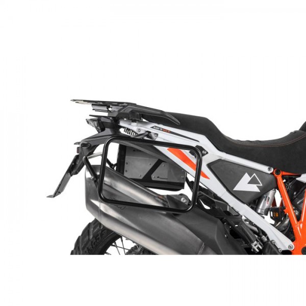 Touratech Stainless steel pannier rack black for KTM 1290 Super Adventure S/R (2021-)