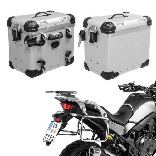 Touratech ZEGA Evo aluminium pannier system 45/45L 