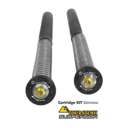 Touratech Suspension Cartridge Kit Extreme for Triumph Tiger 900 Rallye Pro from 2020
