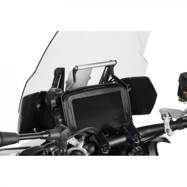 Touratech GPS handlebar bracket above the instruments for Harley-Davidson RA1250 Pan America