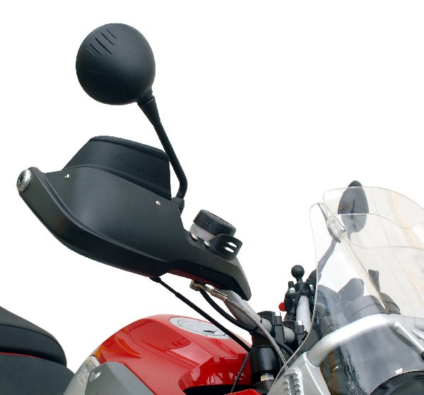 Touratech Spoiler for original hand protectors BMW R1150GS/R1150GSA/R1200GS up to 2007, black