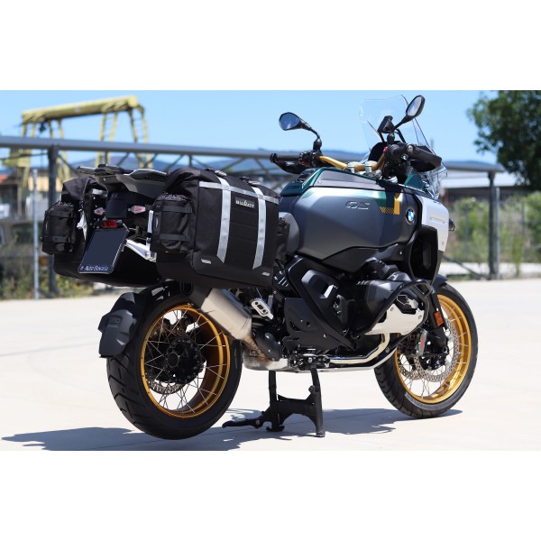 BUMOT XTREMADA EVO PANNIER SYSTEM BMW R1300GS ADVENTURE using OEM PANNIER FRAMES