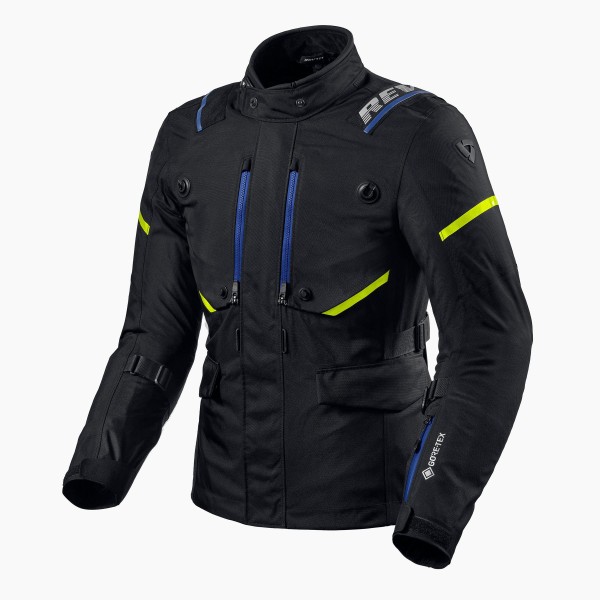 REV'IT Jacket Vertical GTX Affordable, waterproof, 2L GORE-TEX jacket Black