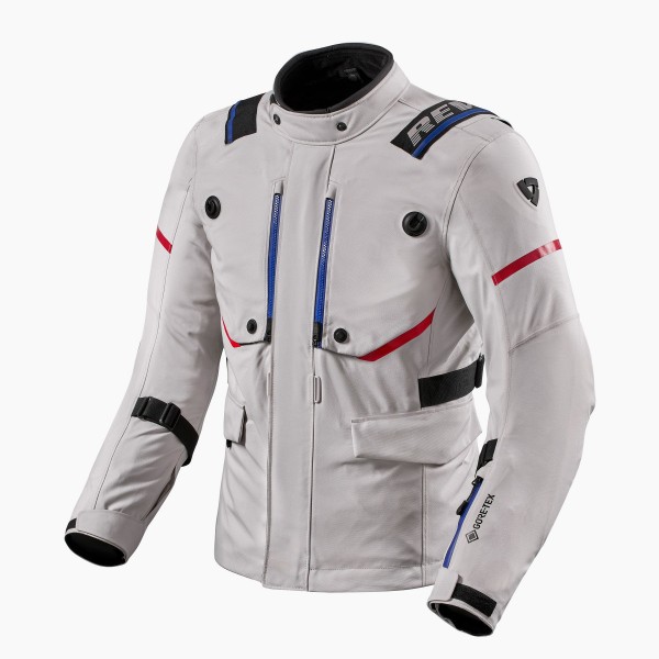 REV'IT Jacket Vertical GTX Affordable, waterproof, 2L GORE-TEX jacket Silver