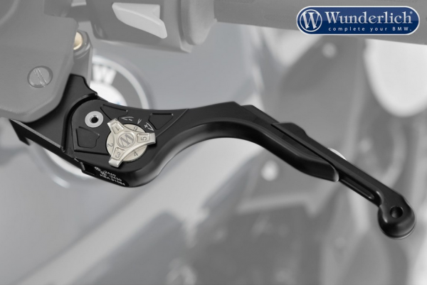 Wunderlich vario clutch lever (black) R1200GS LC, R1250GS, R1200 Adv LC, R1200RT LC 2014 on, R1250RT