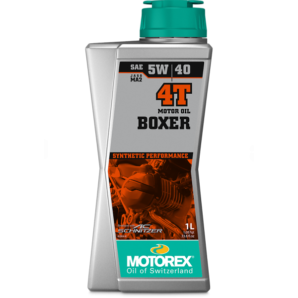 Motorex Boxer 4T SAE 5W/40 Synthetic Motor Oil