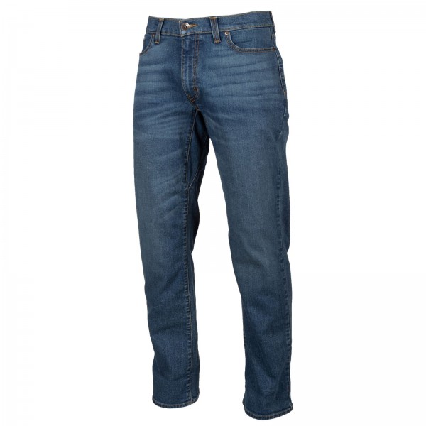 Klim K Forty 2 Straight Stretch Denim Jeans - COBALT