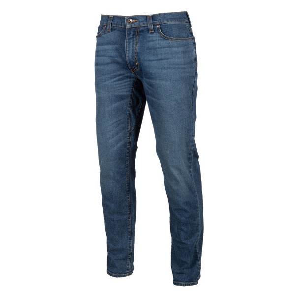 Klim K Forty 3 Tapered Stretch Denim Jeans - COBALT