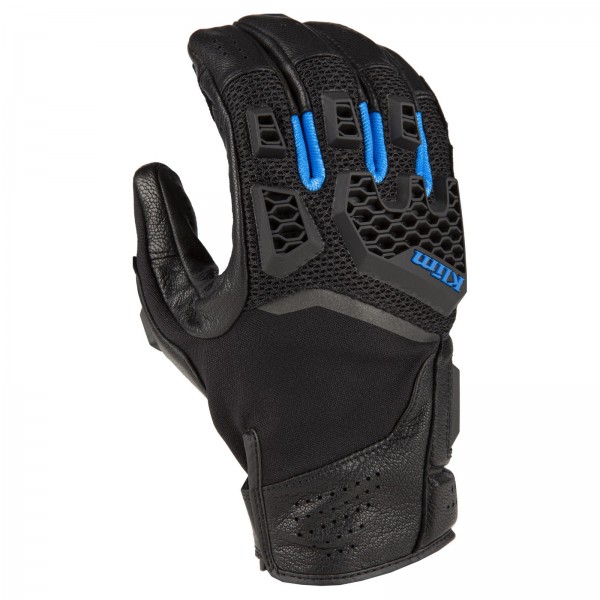 Klim Baja S4 Glove - Black/Kinetic Blue
