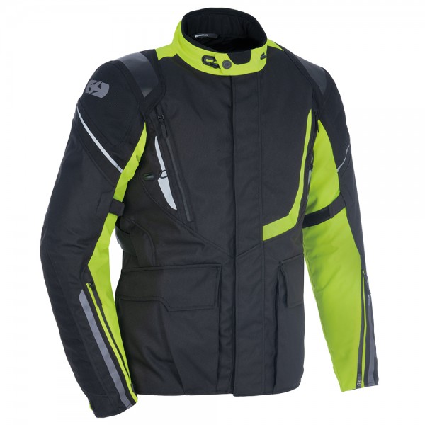 Oxford Montreal 4.0 MS Dry2Dry Jacket Black and Fluo