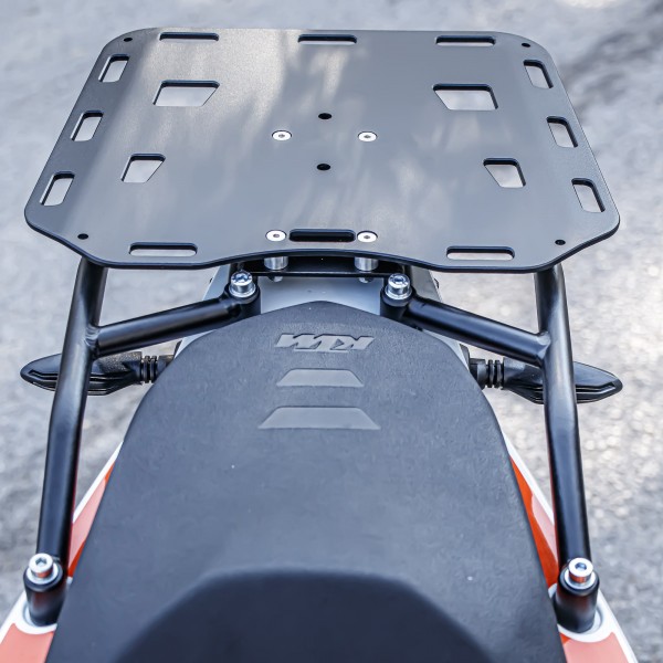 Bumot Rear Rack with Soft Luggage Plate & Xtremada Tail Bag KTM 390
