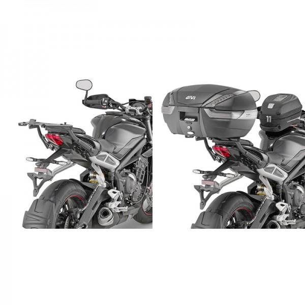 Givi Specific rear rack for MONOKEY® or MONOLOCK® top-case Triumph Tiger 660 Sport (22-)/800 (25-)