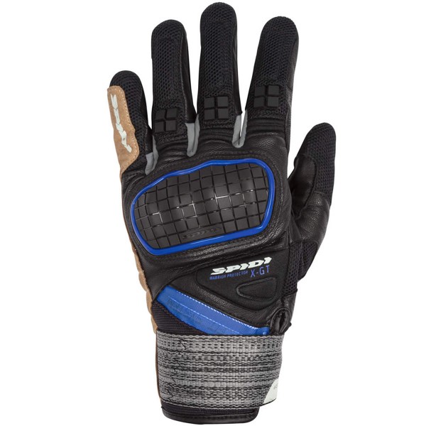Spidi X-Force CE Gloves Blue Size Large last pair!