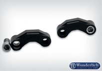 Mirror extenders - black (pair) - F650 twin, F700GS, F800GS/R, R1200GS/R, R1200GS LC, S1000 Roadster
