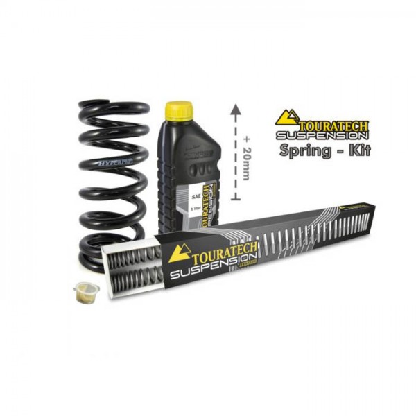 Touratech Progressive front & rear replacement springs Honda CRF1100L ATAS w. EERA 20-21 +20mm