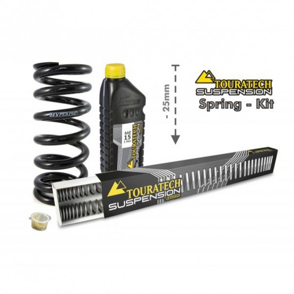 Touratech Height lowering kit -25mm BMW F850GS / BMW F850GS Adventure from 2018 replacement springs