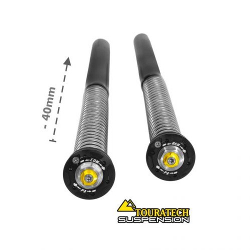 Touratech Suspension lowering Cartridge Kit -40mm Honda CRF1100L Adv Sports without EERA from 2020