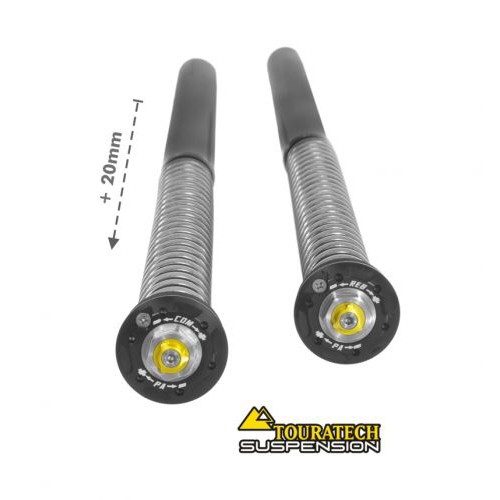 Touratech Suspension Cartridge Kit Extreme for Honda CRF1100L Africa Twin from 2020 High +20mm