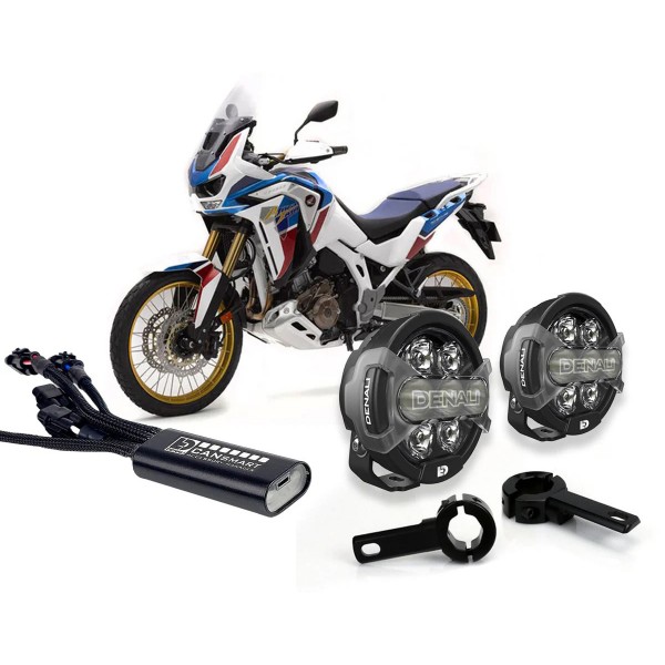 Denali D7 Pro Premium Crash Bar Lighting Bundle - Honda Africa Twin 1100 / 1100 ADV S 2020-2023