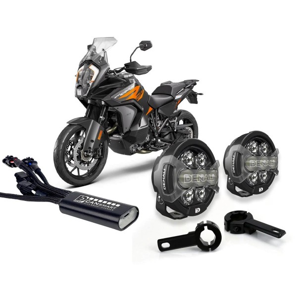 Denali D7 Pro Premium Crash Bar Lighting Bundle - KTM 1290 ADV 2021+ / 890 ADV 2020+