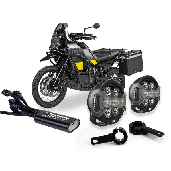 Denali D7 Pro Premium Crash Bar Lighting Bundle - Husqvarna Norden 901 2023+