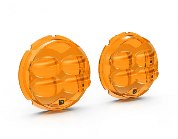 Denali D3 TriOptic Amber Lens Kit for D3 Fog Lights