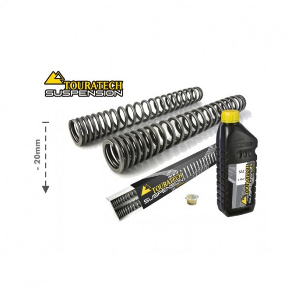 Touratech Progressive fork springs for Tiger 900 Rally / Rally Pro (2020-2021) -20mm lowering
