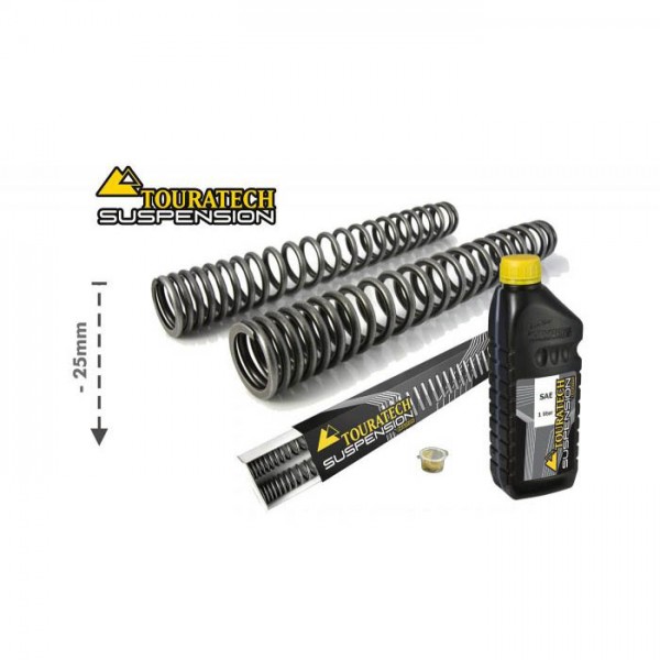 Touratech Progressive fork springs for Honda CRF1100L Adventure Sports (2020-2021) -25mm lowering