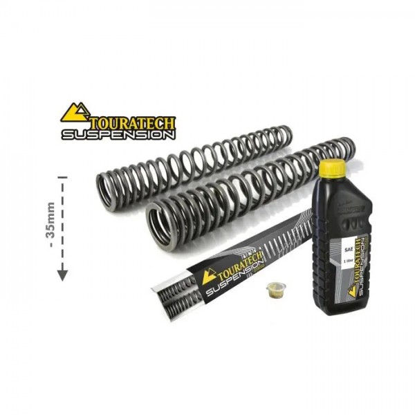 Touratech Lowering KIT about -35mm for BMW G310GS (2017-2022) forksprings and reversing lever