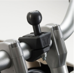 S W Motech Universal GPS Mount Kit Ball. For handlebar Ø 22 / 28 mm, 1 Inch.
