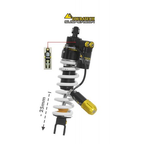 Touratech lower suspension adjustment-25mm Honda CRF1100L Adv Sports without EERA 2020- Type Extreme