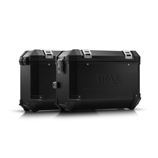 S W Motech TRAX ION Aluminium Case System 45/37 litre KTM 1290 Super Adv 21- Black