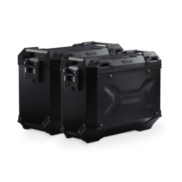S W Motech TRAX ADV aluminium case system. 37/45 l. Moto Guzzi V85 TT / Strada (24-)