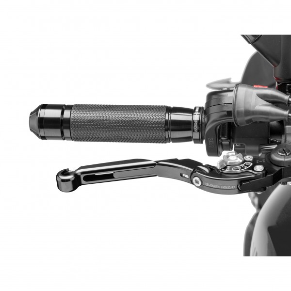 Puig Adjustable Brake Levers 3.0 Black with Silver Adjusters