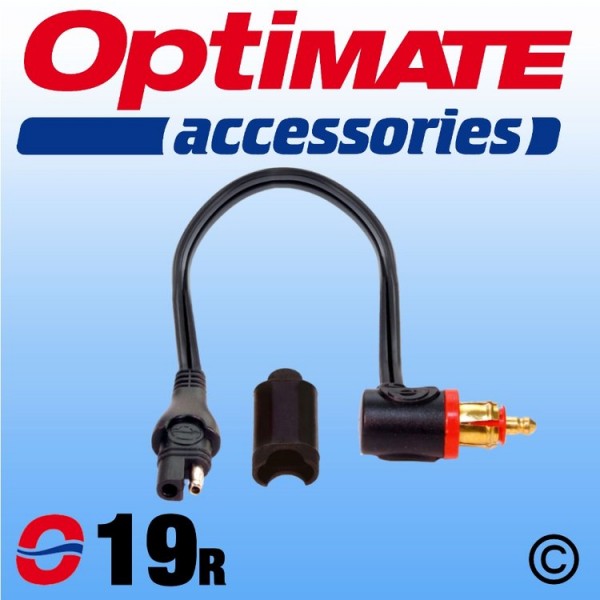 O19 SAE to 90° DIN plug adaptor lead