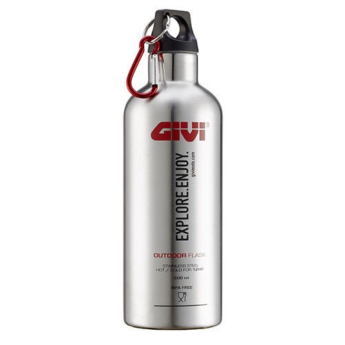 GIVI STF500S STAINLESS-STEEL THERMAL FLASK, 500ML