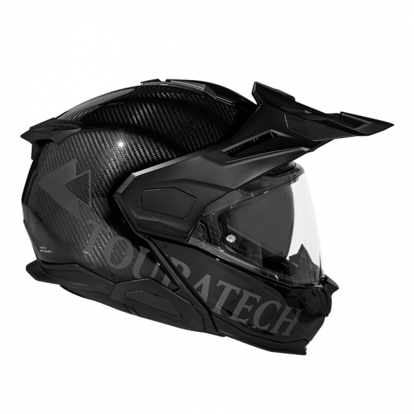 Touratech Flip-up Helmet Aventuro Travel Carbon Black