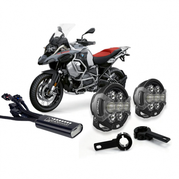 Denali D7 Pro Premium Crash Bar Lighting Bundle - BMW R 1250 / R1200 GS / Adv / R / RS / RT (LC)