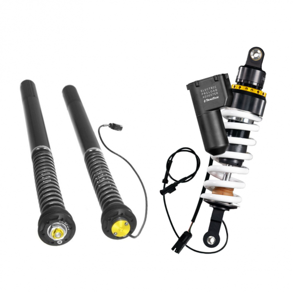Touratech Suspension Set Cartridge and Shock absorber Plug&Travel for BMW R1250R (2018-)