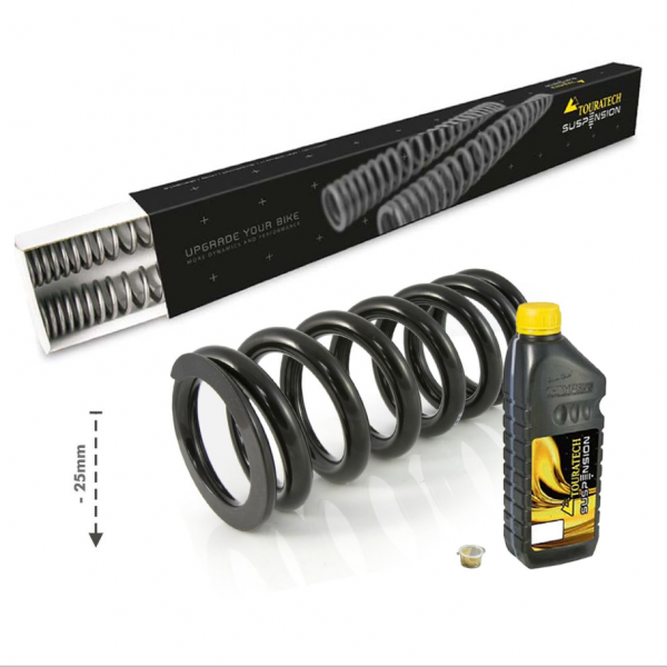 Touratech Lowering Kit -25mm for Yamaha 700 Ténéré (2025-), replacement springs