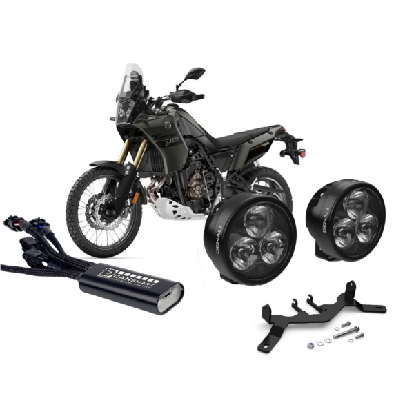 Denali D3 Driving Premium Lighting Bundle - Yamaha Tenere 700 2019-2024