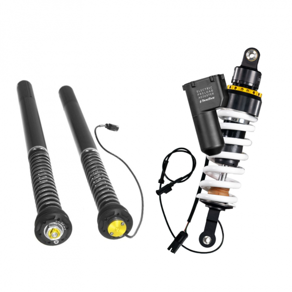 Touratech Suspension Set Cartridge and Shock absorber Plug&Travel for BMW R1250RS (2018-)