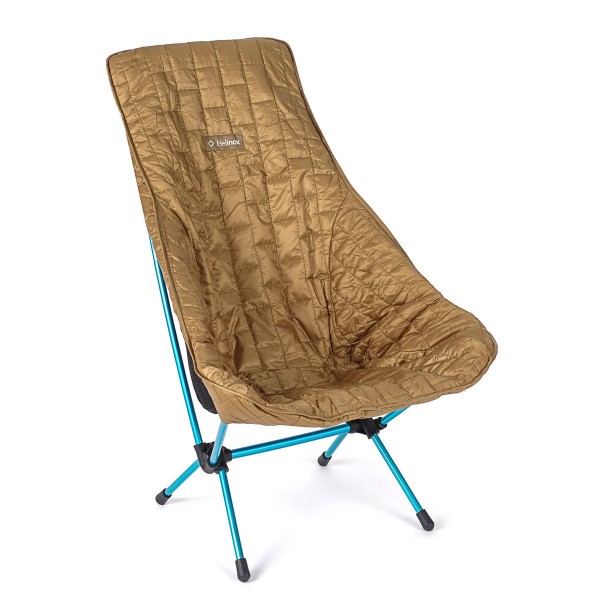 HELINOX CHAIR TWO Quilted Seat Warmer Coyote Tan & Forest Green