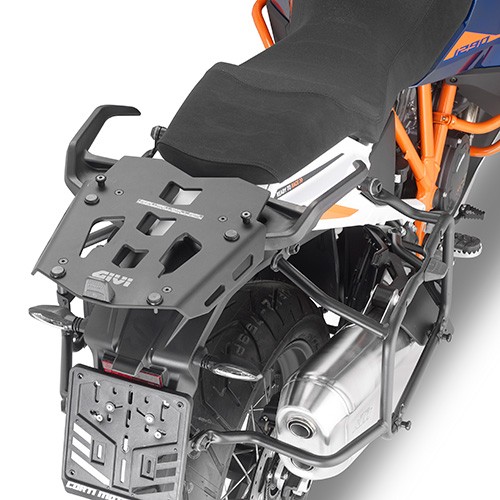 Givi Specific rear rack, black, in anodised aluminium MONOKEY® top-case KTM 1290 Super Adv S/R 21-