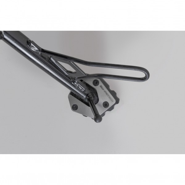 S W Motech Extension for side stand foot Black/Silver. Moto Guzzi V85 TT (24-)